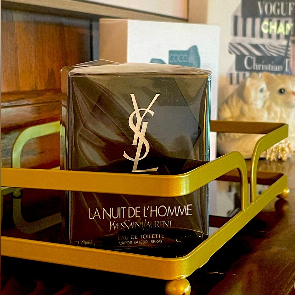 NWT YSL Full Size La Nuit de L'Homme Eau de Toilette, Never opened still sealed